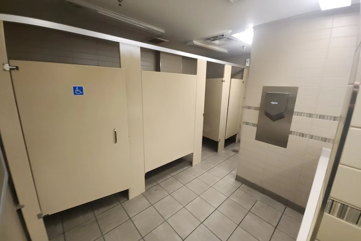 Before: Public Washroom Renovation