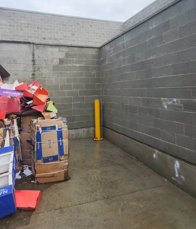 Before: Pressure Washing