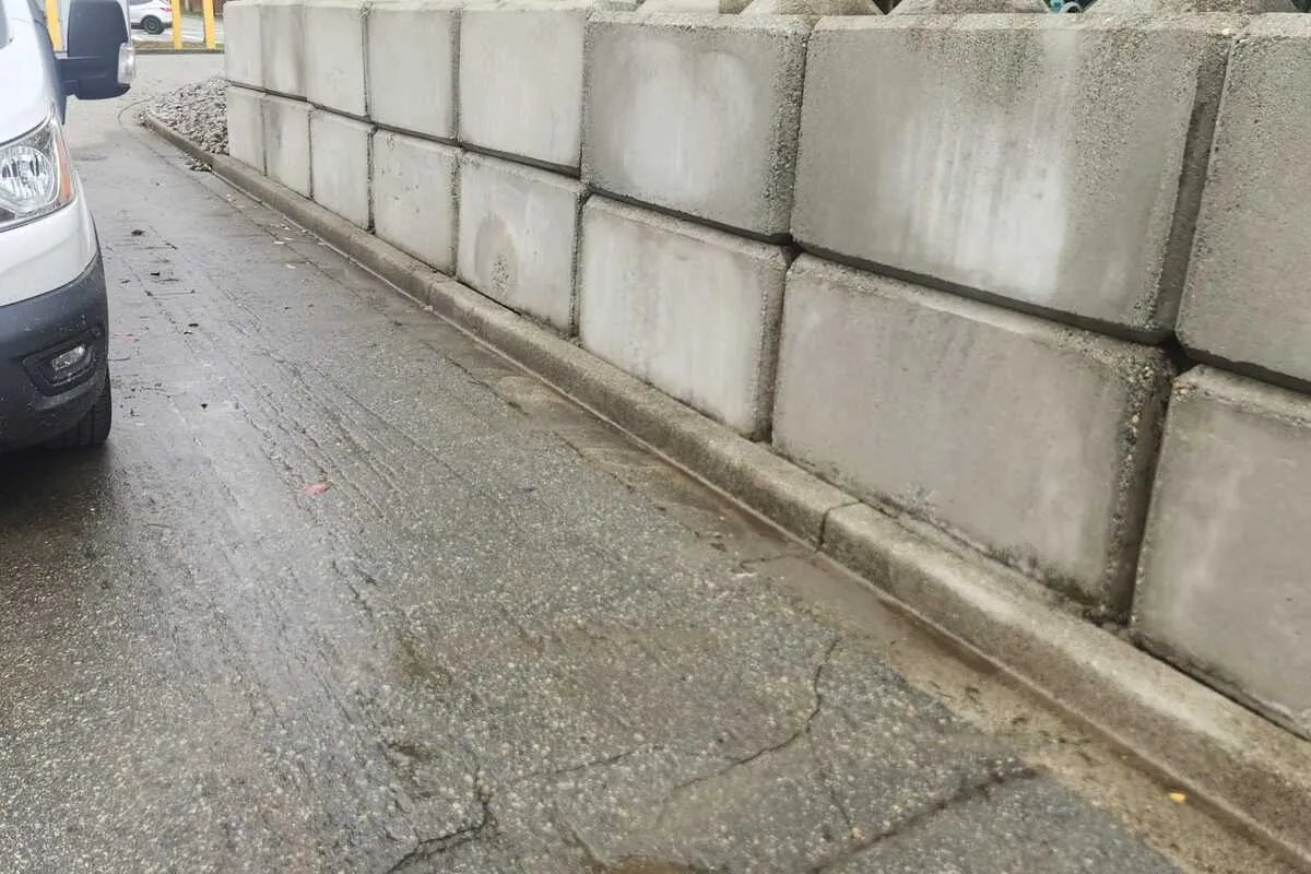 Before: Concrete Cleaning
